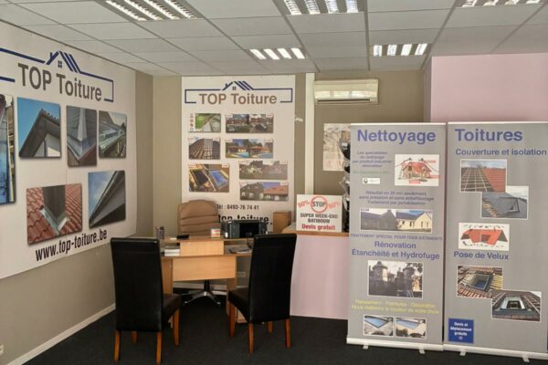 Traitement anti-mousse sur toiture ardoise