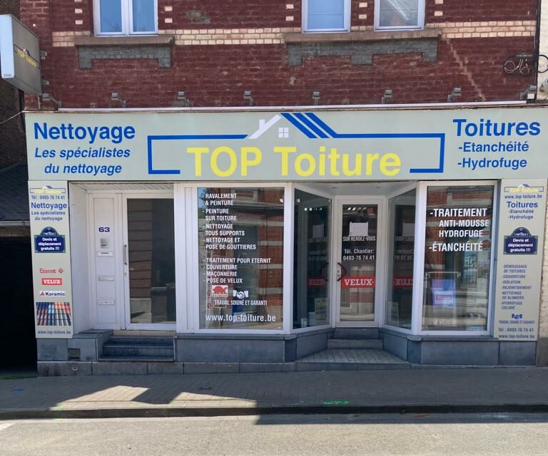 Top toiture à Court-St-Etienne